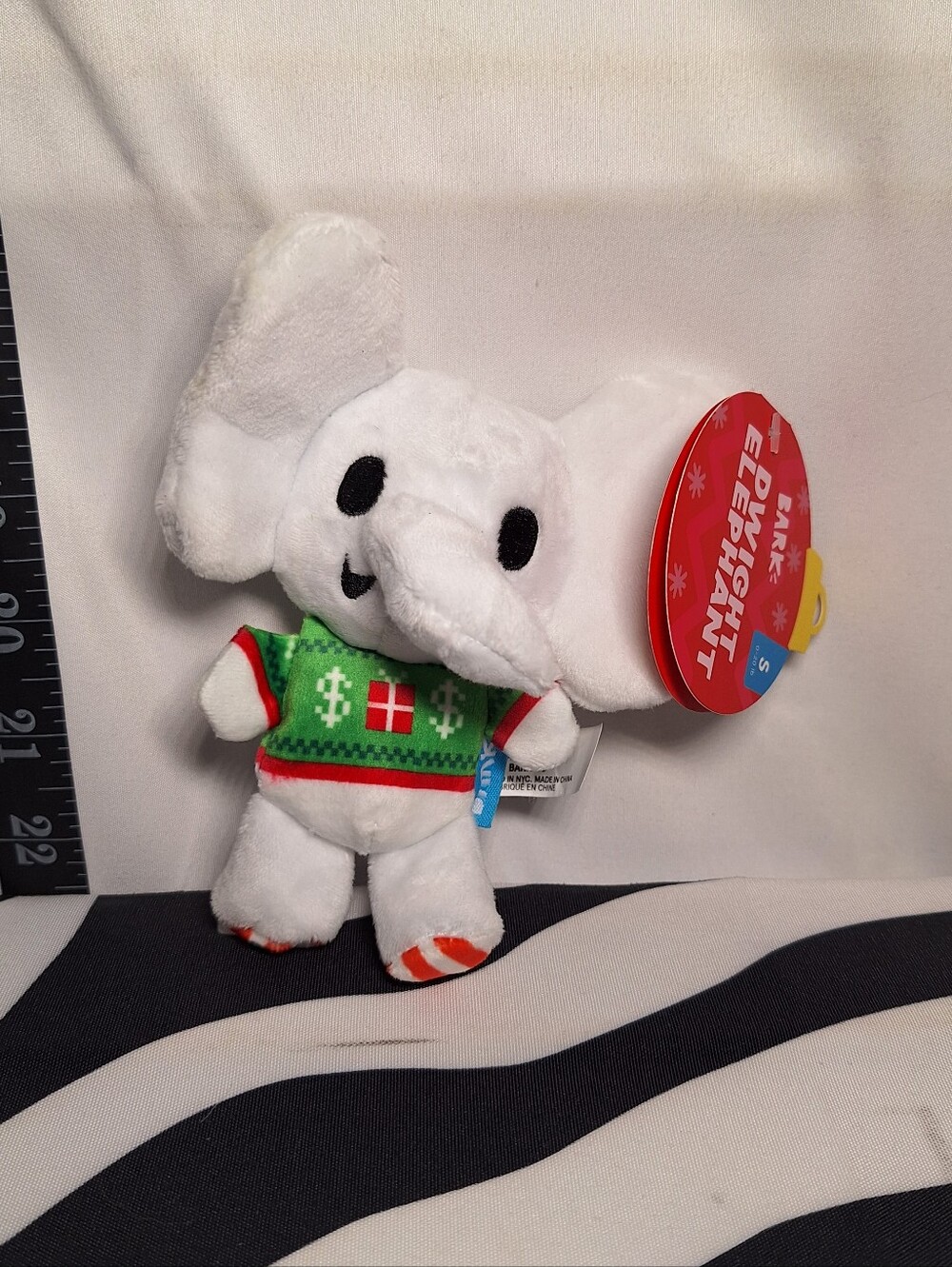 NWT Bark Dwight Elephant Dog Toy S